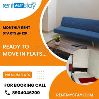 Fully furnihed 1BHK flats for rental in Bangalore