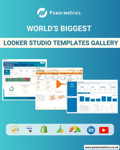 Explore the Looker Studio Template Gallery for Data-Driven Insights - 1