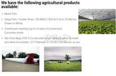Agricultural Plastics Products Supplier South Africa