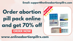 Order abortion pill pack online and get 70% off