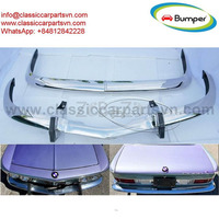 BMW 2000 CS bumpers (1965-1969) by stainless steel