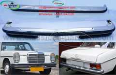 Mercedes W114 W115 Sedan Series 1 (1968-1976) bumpers with front lower - 1