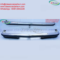Mercedes W114 W115 Sedan Series 1 (1968-1976) bumpers with front lower - 2
