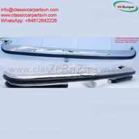 Mercedes W114 W115 Sedan Series 1 (1968-1976) bumpers with front lower - 3