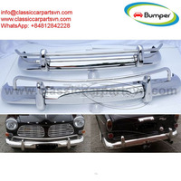 Volvo Amazon Coupe Saloon USA style (1956-1970) bumpers by stainless steel - 1