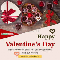 Send Valentine’s Day Gifts to Italy